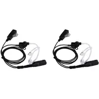 Jojomino 2X for MTP3100 MTP3200 MTP3250 MTP3550 Earpiece Headset PTT Radio Walkie Talkie Accessories