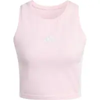 Adidas Essentials 3 Stripes Padded Ermeløs T-skjorte