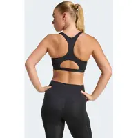 Adidas Optime Essentials Workout Zip-front Sports-bh Med Medium Støtte