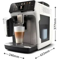 Philips 5500 series EP5545/70, Espressomaskin, 1,8 l, Kaffe bønner, Innebygd kaffekvern, 1500 W