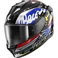 Shark D-skwal 3 Streetrush Ece Fullface-hjelm