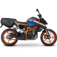 Shad Ktm Duke 125/390 2024 Sadelvesker Montering