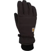 Carhartt Insulated Duck Sythetic Leather Touch-Sensitive Knit Cuff Glove Women Black S