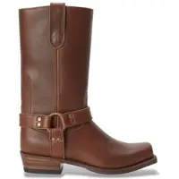 Ralph Lauren for woman. 818963404001 Brown Tall Leather Boots (37.5), 1 to 3 cm, None, Casual