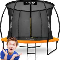 Neo-Sport Hage-trampoline NS-08C201 med innvendig nett 8,5 FT 252 cm