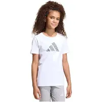 Adidas Animal Print Graphic Kortarmet T-skjorte