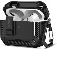 Tech-Protect CARBONOX Magsafe-etu i til Apple AirPods Pro 3 Black