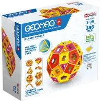 Geomag Magnetsett - Classic Panels Resirkulert varm master - 388 - - OneSize - Magnetisk leketøy