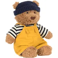 Jellycat Kosedyr - 26 cm - Bartolomeus Bear Sjøfolk - - OneSize - Kosedyr