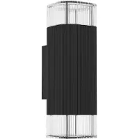 Eglo utendørs vegglampe CASTELNUOVO, svart, 24 cm, 2 x GU10, IP65
