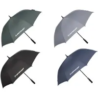 Dunlop Auto Open 140 Cm Paraply Assortert