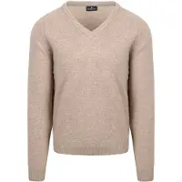 Steppin' Out Genser V-Hals Laeull Beige Størrelse