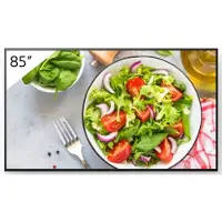 Sony FW-85BZ35L, Digital skiltingstavle (flatskjerm), 2,16 m (85"), LCD, 3840 x 2160 piksler, Wi-Fi, 24/7