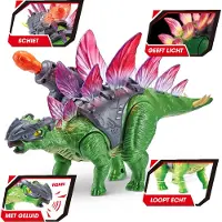 Zuru Robo Alive Stegosaurus dinosaurleke 7131 16262 Dino Wars, 3 år