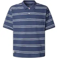 Pepe Jeans for man. PM5400083 Clark navy polo shirt (XL), Casual, Cotton, Short sleeve