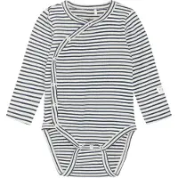 Fixoni Omslagsbody I/e - Rib - Vintage Indigo - - 62 - Langermet Body