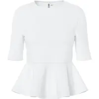 Pieces Pcalisa Peplum T-skjorte