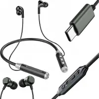 JOYROOM In-Ear-hodesett med USB-C - Grå