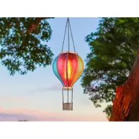 Globo LED-solcellelampe 36136B Varmluftsballong, fargerik, plast