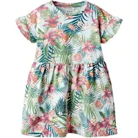 Name it Kjole - NmfJunni - Delikat Blue - - 2 år (92) - Kjole