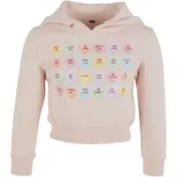 Mister tee Sweet Heart Candy Cropped Hettegenser