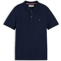 Tommy Hilfiger Polo - Dark Natt Navy Blue - - 7 år (122) - Polo