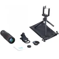 Zandona Apexel Universal 18X25 Monocular Zoom Hd Optical Cell Phone Lens Observing Survey 18X Telephoto Lens With Tripod For Smartphone