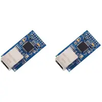 Typecat 2X CH9121 Serial Port Ethernet Network Module UART to RJ45 Converter 3.3V 5V STM32 TCP/IP Network Module