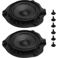 Tlily 1Pair Front Door Mid-Range Speaker 8V0 035 454 A, 8V0035454A for A3 S3 RS3 2017-2021