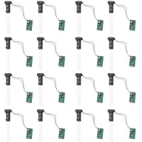 Kepptory 16Pcs 20MM Ultrasonic Mist Maker Fogger Atomizer Transducer Atomizer Film Plate Accessories Humidifier Rubber Gasket