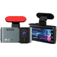 Typecat 4K Front and 2.5K Rear Dash Cam with WiFi App Control GPS Support Night Vision G-Sensor Parking Monitor Loop Recording