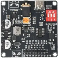 Kepptory DY-HV8F 12V/24V Trigger Serial Port Control 10W/20W Voice Playback Module with 8MB Flash Storage MP3Player for ,A