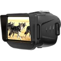 Kepptory 4k Rechargeable Night Vision Monocular 18x Digital Full Dark 900m Infrared Night Vision Telescope 2.8" Large Screen