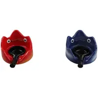 Tlily Candle Holder Ashtray Cartoon Kawaii Aromatherapy Candlestick Base Livingroom Decoration Home Ornament Red &