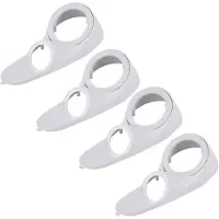 Tlily New Style 2 Pair Car Audio Speaker A-Column Tweeter Bracket Gasket for 2 Inch & 3.5 Inch 3.8 Inch Speakers
