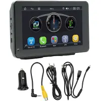 Tlily Car 7 Inch Portable Screen Driving Recorder GPS Navigation Display Wireless Carplay Android AUTO MP5 Player