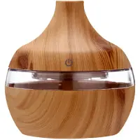 Tlily USB Electric Air Humidifier Mist Maker Air Aroma Essential Oil Diffuser LED Aroma Humidifier for Office Home A