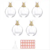 Typecat stk. 50 ml flaske liten kosmetisk forstøver parfymeflasker forstøvningsbeholder