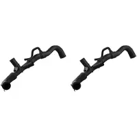 Torribaly 2X JLM21499 Car Radiator Upper Pipe with Sensor Connecting Pipe for XF X250 2008-2015 XJ X351 2010-15 3.0 V6