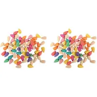 Typecat 200Pcs Reflux Incense Cones Aromatherapy Lavender Rose Jasmine