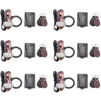 Tlily 6X Car Engine Push Start Stop Button Rfid Lock Ignition Keyless Entry System Auto Start Stop Immobilizer Starline