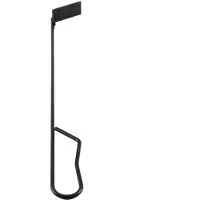 Tlily Charcoal Ash Rake BBQ Ash Tool Rake Poker for Charcoal Smoker Wood Burning Stove Grill Cleaning Tools
