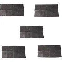 Tlily 5X Speaker Cloth Car Subwoofer Box Polyester Fiber Sound-Absorbing Board Clothes Anti-Seismic Blanket Gray
