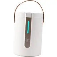 Typecat Trådløs luftfukter med USB, stille drift for soverommet, essensiell olje