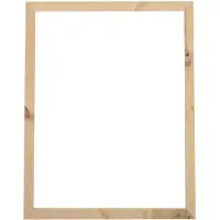 Typecat 40x50 cm treramme DIY-bilderammer Kunst egnet for hjemmedekor P