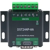Tlily RS232 422/485 PRO Industrial Grade Isolation Signal Conversion Serial Port Module Converter with Metal Shell DST244P-AA