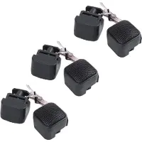 Tlily 6 Pcs Auto Car Audio System Loud Speaker Dome Tweeters 4cm Dia 500W