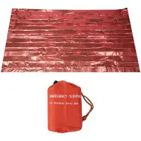 Melitt Emergency Sleeping Bag 2 Person Survival Sleeping Bags Thermal Bivy Sack Emergency Blanket for Camping Hiking