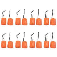Melitt 16-Pack Emergency Sleeping Bag Thermal Waterproof Survival Blanket for Outdoor Camping Hiking