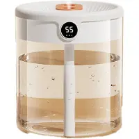 Typecat H2O luftfukter 2L kapasitet dobbel dyse med LCD fuktighetsdisplay
